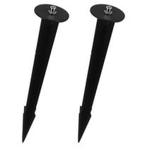 2pcs Garden Ground Stakes for Lamp Path Light Replacement Aluminum Landscaping Stakes