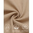 thumbnail image 5 of COOFANDY Men's Linen Capris Pants Below Knee Regular Fit 3/4 Pants Casual Drawstring Lightweight Beach Yoga Pants with Pockets, 5 of 9