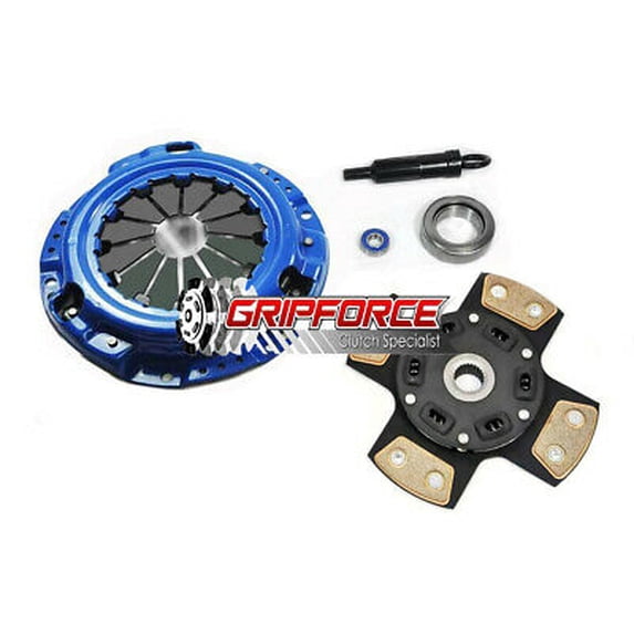 FX 4 PUCK STAGE 3 CLUTCH KIT FITS 84-87 COROLLA DLX SR5 4ALC GTS 4AGE RWD 1.6L