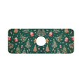 thumbnail image 7 of Yayeee Faucet Mat for Kitchen Sink 14.7" Diatomite Long Splash Guard Pad, Green Christmas Gingerbread, 7 of 7