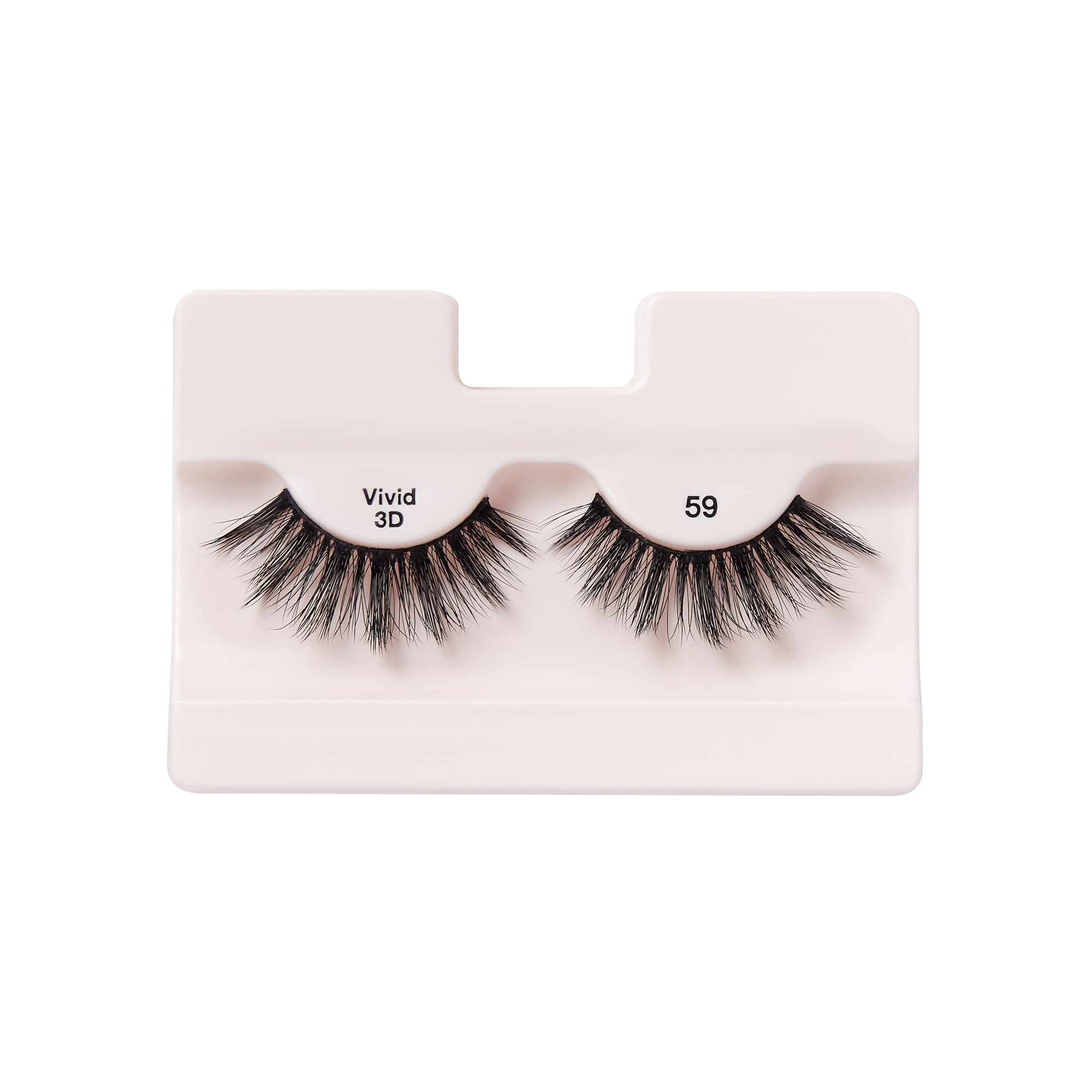 KISS i-ENVY 3D Collection Vivid False Eyelashes, Style 59, Spiky Clusters
