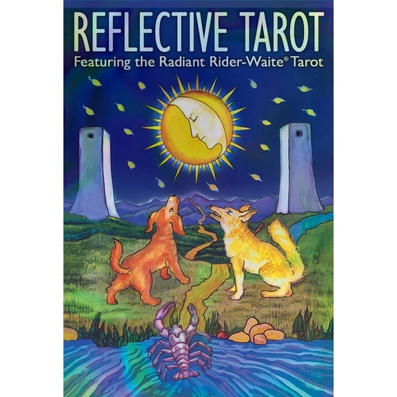 Reflective Tarot Featuring Radiant Rider-Waite, (Hardcover)
