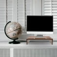 thumbnail image 4 of BRIGHTFUFU Computer Stand Desktop PC Stand Wood Coffee Maximize Desk Space 1Set Back to School, 4 of 8