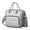 Grey-41, variant on Large Insulated Tote Bag with Bengal Tiger Print - Leakproof Cooler Bag for Office & Outdoor, Multi-Pocket Waterproof Thermal Lunch Tote with Jungle Stripes Design