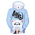 thumbnail image 2 of Nueva sudadera con capucha de Anime GINTAMA Sakata Gintoki, sudaderas gruesas de otoño e invierno, chaqueta con capucha Silver Soul para hombres y mujeres, sudadera de abrigo informal, 2 of 5