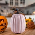 thumbnail image 6 of Mornei Artificial Pumpkin Crafts Decorative Pumpkin for Autumn Thanksgiving Kitchen Pink, 6 of 9