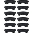 thumbnail image 1 of 6 pares de almohadillas para el talón, forro para las empuñaduras del zapato, plantillas autoadhesivas para zapatos, Protector para el cuidado de los pies (negro), 1 of 5