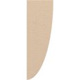 thumbnail image 3 of 2"W x 4"D x 12"H Thin Durham Rough Cedar Woodgrain TimberThane Corbel, Primed Tan, 3 of 6