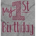thumbnail image 2 of First Birthday 1 Year Niece Daughter Romper Boys or Girls Infant Baby Brisco Brands 12M, 2 of 6