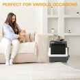 thumbnail image 2 of PHANCIR Enclosed Cat Litter Box, Foldable Lightweight with Litter Scoop, Easy to Clean, Grey, 2 of 8
