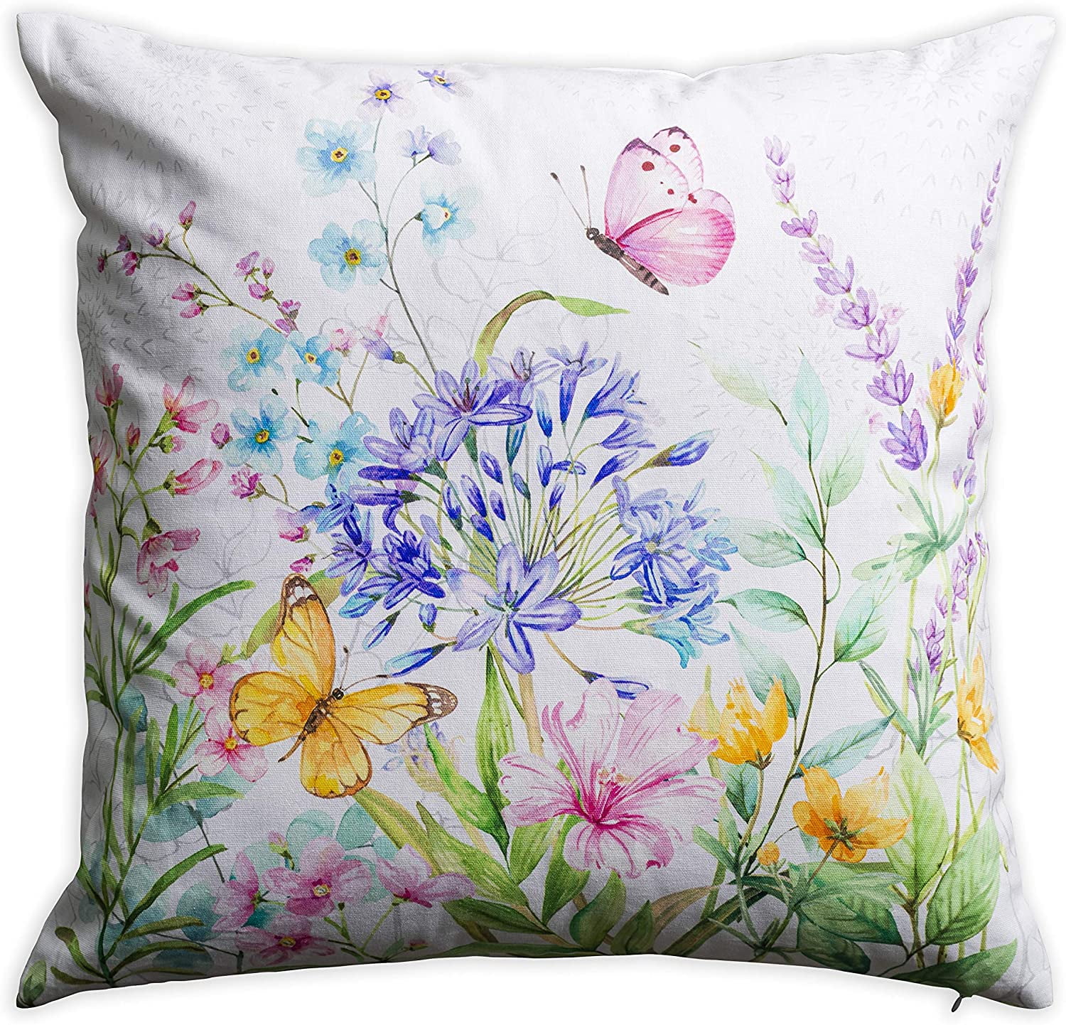 Bedroom Living Room Home Sofa Samba, 20 Inch by 20 Inch Cushion Covers Maison d' Hermine Katmandou 100% Cotton Decorative Pillow Cover for Couch 