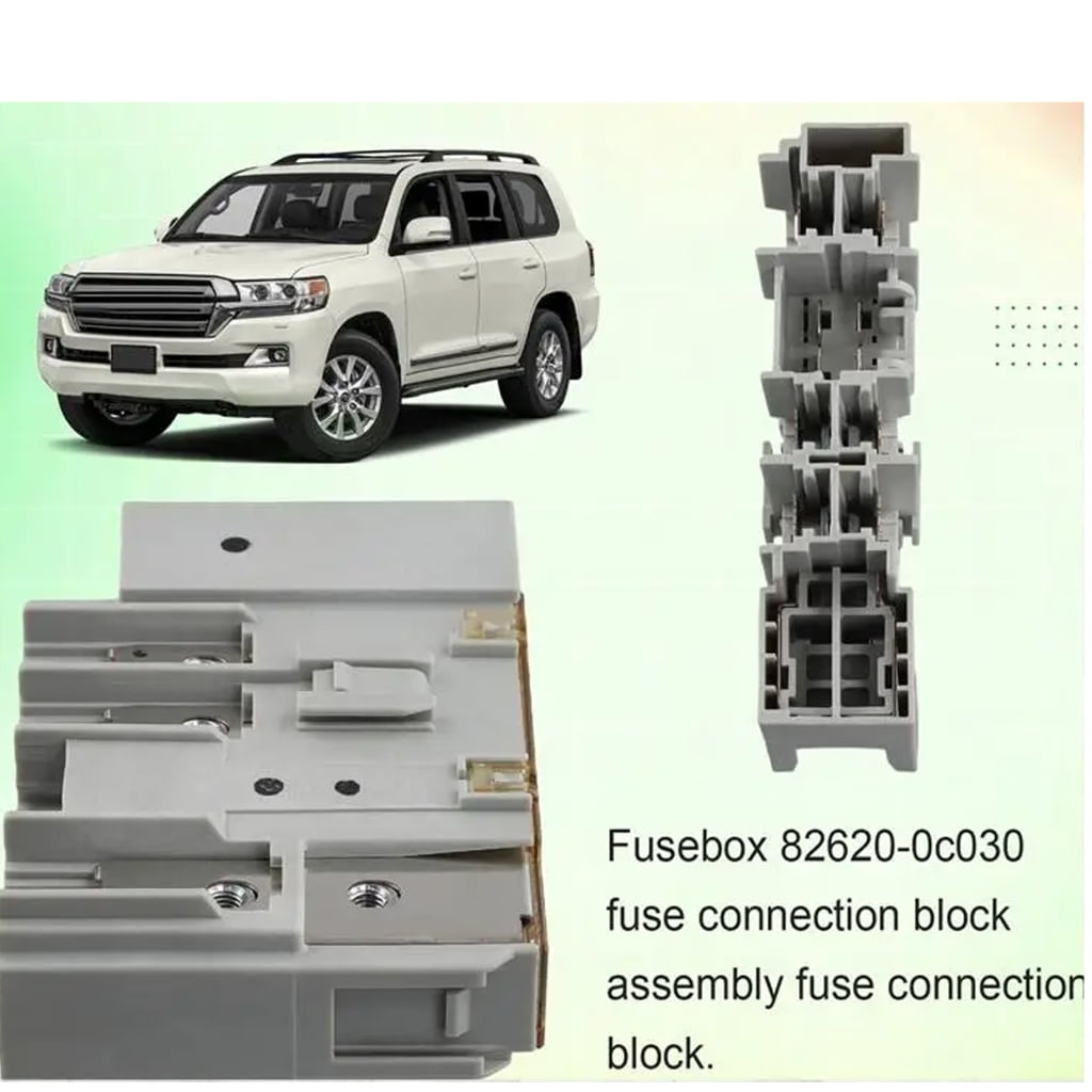 Fusible Link Block Assembly 180A Main 150A Auxiliary Fuses High Amp Automotive Fuses Box 82620-0C030 for Automotives SUV