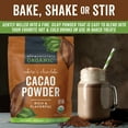 thumbnail image 3 of Viva Naturals Organic Cacao Powder, 2 lbs - Unsweetened, Rich Dark Chocolate Flavor, 3 of 7