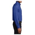 thumbnail image 3 of Mens Tall Long Sleeve Cotton/Polyester Easy Care Shirt Royal/ Classic Navy 4X-Large Tall, 3 of 6