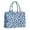 White And Blue-1, variant on Large Capacity Tote Bag,White and Black Of Leopard Print Handbag Fashion Luxury Tote Bag,15.7"x13"x 5.1" Inches,Laptop Compatible