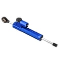 thumbnail image 5 of TKSE Amortiguador de dirección, amortiguador de dirección de aleación de aluminio Universal para motocicleta, estabilizador, Control de seguridad invertido lineal(Azul negro), 5 of 5