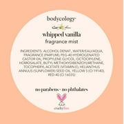 Bodycology Fragrance Body Mist, Whipped Vanilla, 8 fl oz