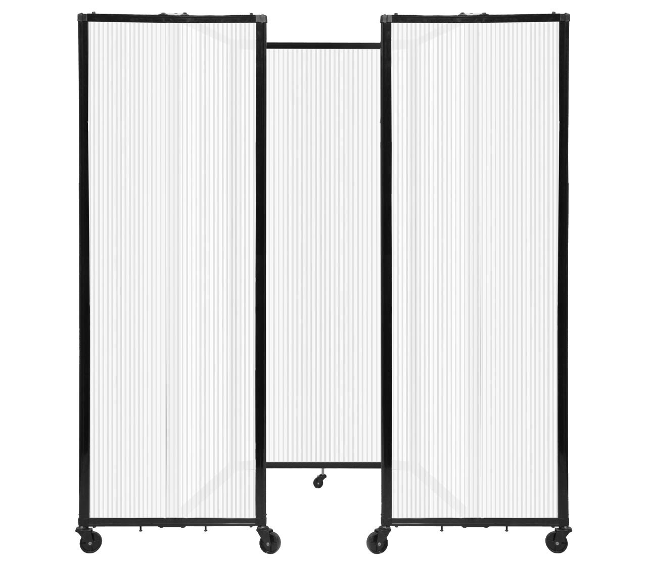Versare Polycarbonate Room Divider 360 Portable Wall Partition