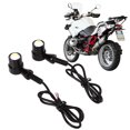 thumbnail image 4 of Amber Turn Signal, Front Rear Turn Signal Lights LED Indicators Amber Yellow DC 12V Universal For Scooter Sports Motorcycle, 4 of 8