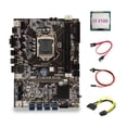 thumbnail image 1 of Matsuzay 1 Juego de accesorios de computadora para minero de placa base B75 8XPCIE a máquina de minería USB Juegos de teclado y mouse para computadora, 1 of 6