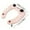 Pink, variant on Waterproof Winter Thick Velvet Toilet Seat Cover for Home and Travel, Fits Round and Oval Seats, 16.14x14.96 Inches