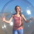 thumbnail image 4 of TFixol "Extra Large Inflatable TPR Bubble Ball for Kids - Fun, Bouncy, and Portable Playtime Toy, Pink, 6.5 Inches, Expands to 40cm", 4 of 5