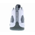 thumbnail image 3 of Jordan Mens Jumpman Team II Shoes,White/Cool Grey/Black,10.5, 3 of 5