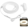 thumbnail image 3 of LED Neon Flex Strip Lights| 12V 6.5ft Rope Light Flexible Waterproof with DC Power Adaptor| for Christmas Lighting Decor Indoor Outdoor Home| White, 3 of 8