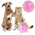 Evjurcn Flashing Bouncing Vibrating Ball Plastic Safe Light Up Music