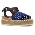 thumbnail image 3 of Sandalias para Mujer Mutante OR2186 azul marino 23, 3 of 4