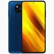 Xiaomi Poco X3 Dual-SIM 64GB ROM + 6GB RAM (GSM Only | No CDMA) Factory Unlocked 4G/LTE Smartphone (Blue) - International Version