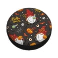 thumbnail image 4 of PUREYAH Halloween Devil Gnome Cute Rv Spare Tire Cover, Wheel Covers Protectors Universal Fit for Camping Travel Trailer Truck 15 inch, 4 of 6