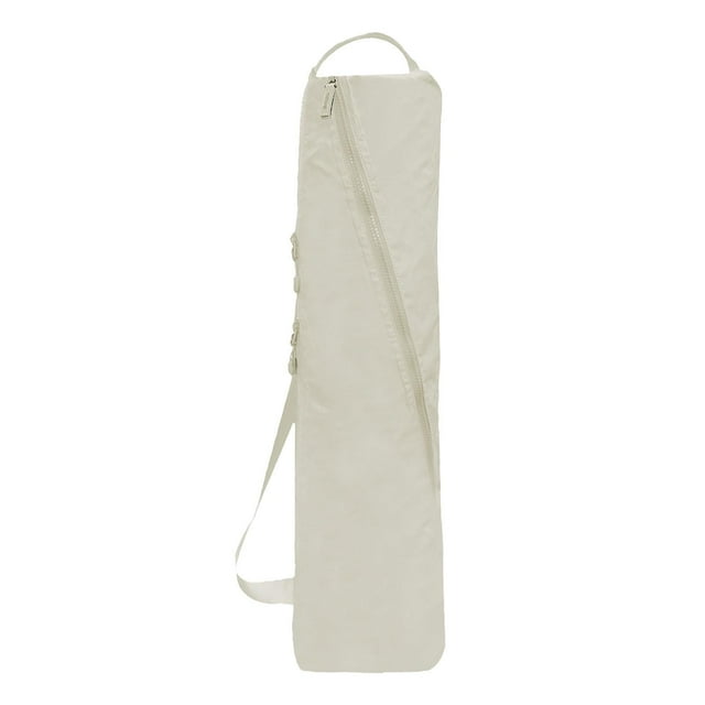 jinwen Mat Bag Exercise Mat Holder Lightweight Storage Bag for Park Office Gym Beige
