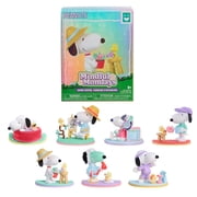 HAPPY HAUL Peanuts Mindful Mondays Blind Box Collectible Figures, Snoopy and Woodstock Surprise, 2.75 in, Ages 8+