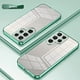 thumbnail image 3 of S 24 23 22 21 Luxury Plating Transparent Case For Samsung Galaxy S24 S23 S22 S21 Fe Plus Ultra 5g Silicone Back Cover S23fe, 3 of 5