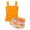 C-Orange186, variant on DHFJKG Tankini Swimsuits For Women 2 Piece Set Ruched Tankini Top Floral Printed High Waisted Swimwear Shorts Bottom Trendy Beachwear