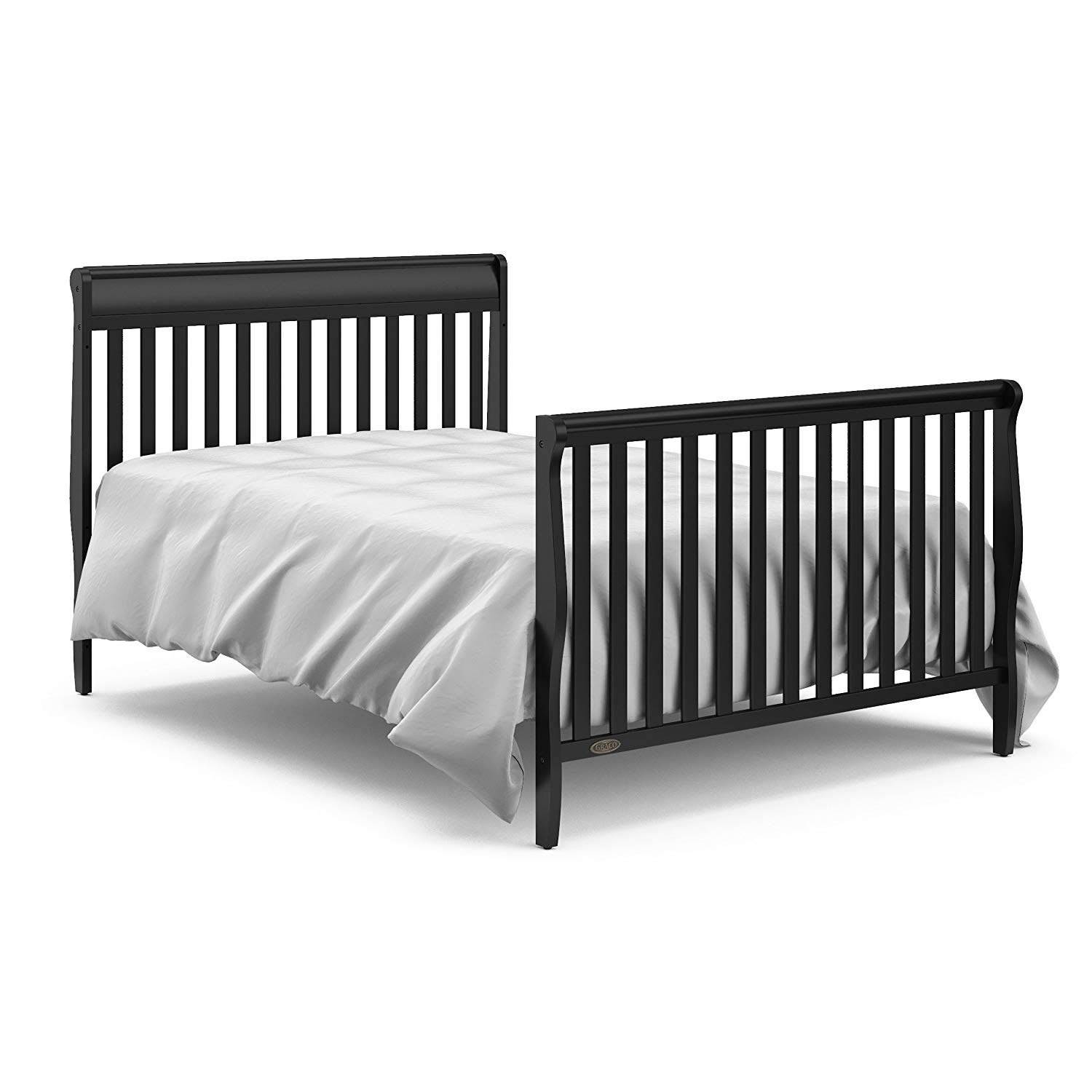 black graco crib
