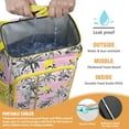 thumbnail image 2 of Aloha Beach Vacation Cooler Backpack - 20L Lightweight Soft Cooler Bag with Multiple Pockets for Food & Drinks, 2 of 6