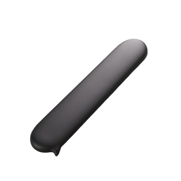 Reposamuñecas para teclado, almohadilla de escritorio ergonómica de gel antideslizante para trabajo, almohadilla de reposamuñecas para computadora Negro