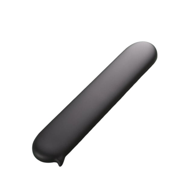 Reposamuñecas para teclado, almohadilla de escritorio ergonómica de gel antideslizante para trabajo, almohadilla de reposamuñecas para computadora Negro