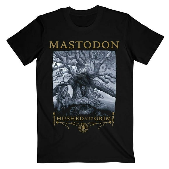 Mastodon Adult Hushed & Grim Cotton T-Shirt