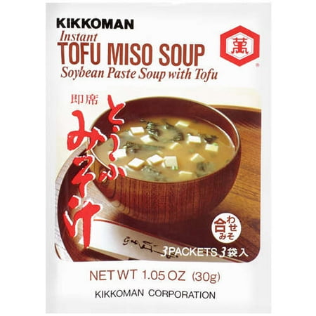 Kikkoman Soybean Paste With Tofu Instant Soup, 1.05 oz