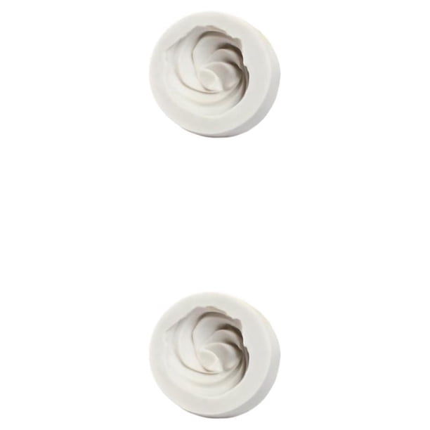 Advancent Molde de silicona Flexible suave para pastel de caramelo, Cupcake, galleta, pudín, molde para hornear, decoración DIY, herramienta tipo 4 2Conjunto