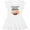 AA-White, variant on Inktastic Just Skip to the Part Where There's Donuts Girls Toddler Dress