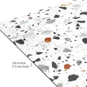 Live Life Mosaic Peel and Stick Vinyl Floor Tile 12” x 12” - Self Adhesive Floor Tile – 20 Tiles/Pack, Covers 20 Square Feet
