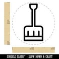 thumbnail image 2 of Snow Shovel Rubber Stamp for Scrapbooking Crafting Stamping - Mini 1/2 Inch, 2 of 7