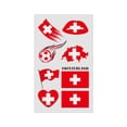 thumbnail image 1 of Disposable Football Match Flag Temporary Tattoos, 1 of 5