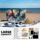 thumbnail image 5 of Fotbe Ink Style Wave Dragon Bolsa de Viaje para Playa - Resistente al Agua, Bolsa Tote de Gran Capacidad y Ligera con 7 Bolsillos para Mujeres y Hombres, 5 of 7