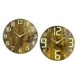 thumbnail image 3 of 2x Luminous Wall Clock Night Lights 12''/30cm Creative StyleA and StyleC Zulema none, 3 of 7