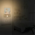 thumbnail image 2 of Yayeee 2-Pack Plug in LED Night Lights with Light Sensors Motion Detectors, Pirate Animals, 2 of 7